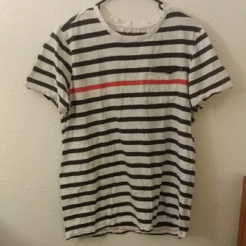White striped t-shirt